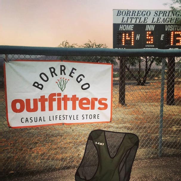 Image of a sign representing Borrego Springs Outfitters